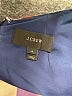 J.Crew 100% Polyester Print Blue Casual Dress Size 4 - photo 7