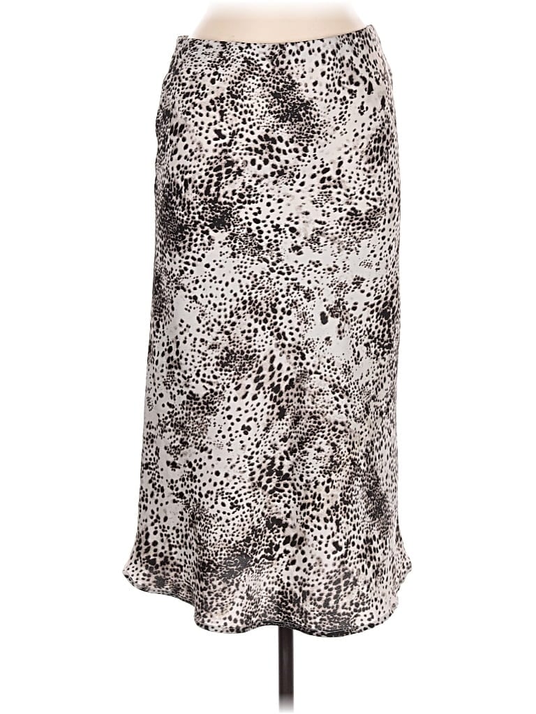 Pre-owned Re:named Casual Skirt In Silver