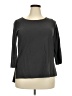 Eileen Fisher Gray 3/4 Sleeve Top Size XL - photo 1