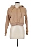 Shein 100% Polyester Tan Zip Up Hoodie Size M - photo 1