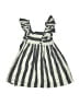 Egg New York Stripes Gray Dress Size 3T - photo 1
