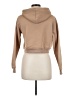 Shein 100% Polyester Tan Zip Up Hoodie Size M - photo 2