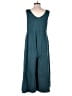 Mien Solid Teal Jumpsuit Size M - photo 2