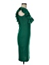 Shein Solid Green Cocktail Dress Size M - photo 4
