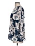 Counterparts 100% Polyester Blue 3/4 Sleeve Blouse Size L - photo 5