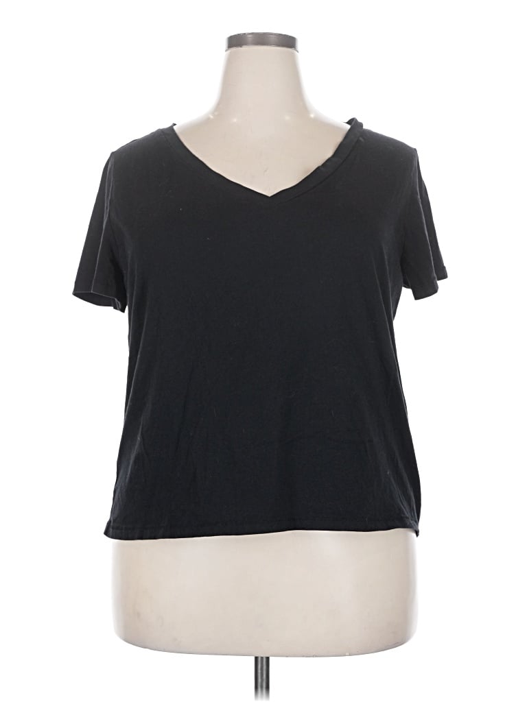 Pre-owned Gap Short Sleeve T-shirt In Black