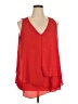 Emery Rose 100% Polyester Red Sleeveless Blouse Size XXXL - photo 1
