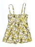 Nicole Miller Print Yellow Swimsuit Top Size M - photo 1