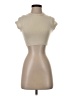 Florence Tan Short Sleeve Turtleneck Size S - photo 1