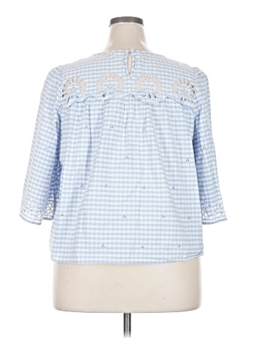 Crown & Ivy 3/4 Sleeve T-Shirt (view 2)