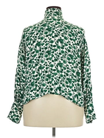 Ganni Long Sleeve Blouse (view 2)