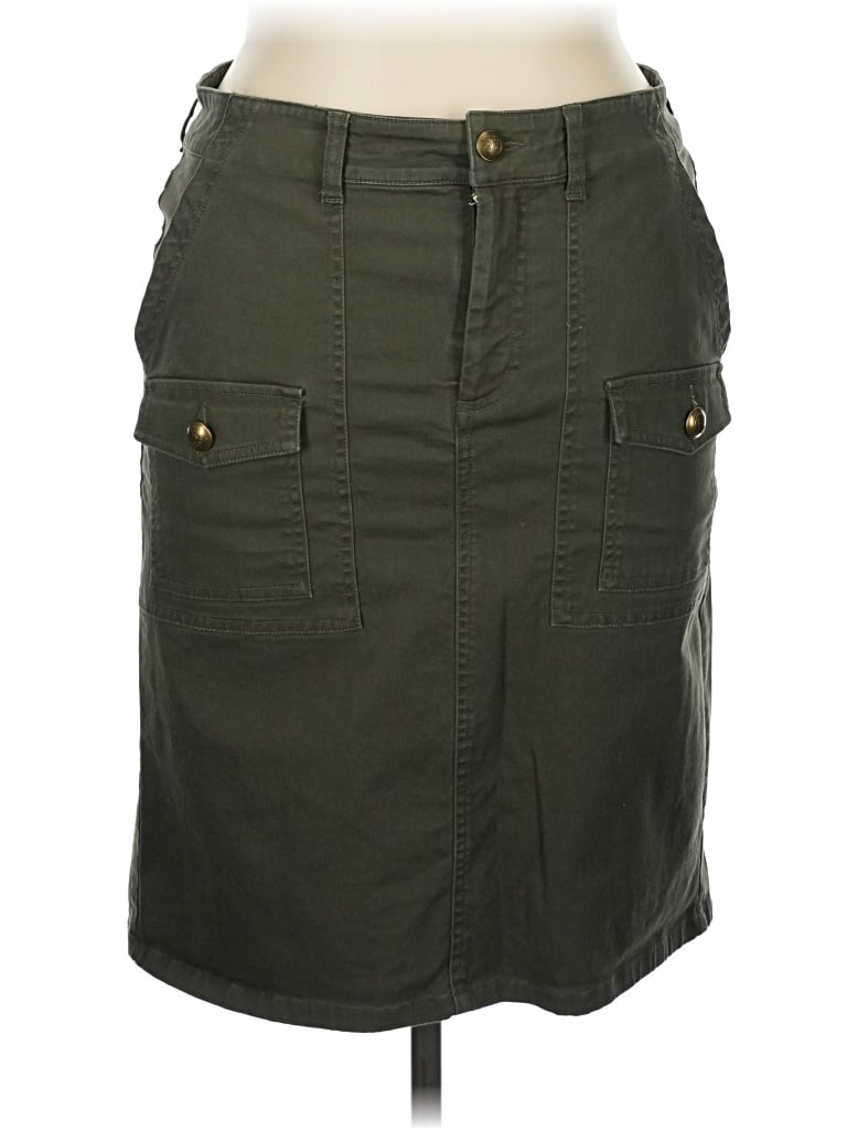 Pre-owned Chaps Casual Skirt In Green