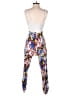 Jolie & Joy Graphic White Jumpsuit Size M - photo 2