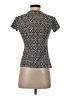 J. McLaughlin Silver Short Sleeve Top Size XS - photo 2