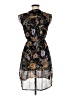 Assorted Brands 100% Polyester Paisley Black Casual Dress Size M - photo 2