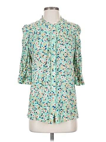 Democracy 3/4 Sleeve Blouse (view 1)