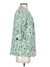Democracy Green 3/4 Sleeve Blouse Size S - photo 4