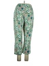 Cato Paisley Green Casual Pants Size 14 - photo 2