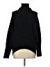 Double Zero Solid Black Turtleneck Sweater Size L - photo 1