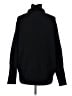 Double Zero Solid Black Turtleneck Sweater Size L - photo 2