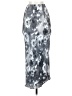 Topshop 100% Polyester Silver Formal Skirt Size 2 - photo 1