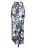 Topshop 100% Polyester Silver Formal Skirt Size 2 - photo 2
