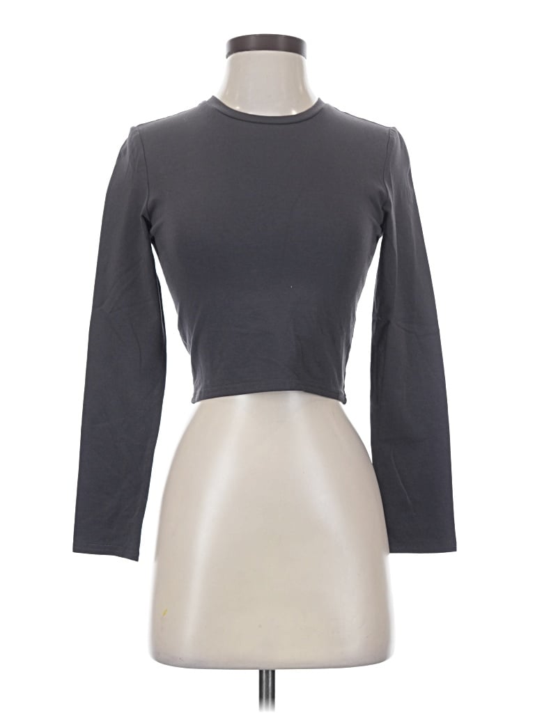 Pre-owned Vitality Long Sleeve Turtleneck In Gray