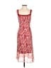 Jonathan Martin 100% Polyester Paisley Red Cocktail Dress Size 9 - photo 1
