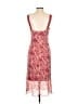 Jonathan Martin 100% Polyester Paisley Red Cocktail Dress Size 9 - photo 2