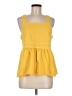 ABound 100% Cotton Yellow Sleeveless Top Size M - photo 1