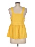 ABound 100% Cotton Yellow Sleeveless Top Size M - photo 2