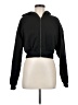 Shein 100% Polyester Black Zip Up Hoodie Size M - photo 1