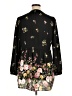 DR2 100% Polyester Black 3/4 Sleeve Blouse Size L - photo 2