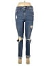 Wild Fable Hearts Blue Jeans Size 8 - photo 1