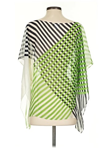 Talbots 3/4 Sleeve Silk Top (view 2)