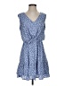 Sienna Sky 100% Polyester Hearts Blue Casual Dress Size S - photo 1