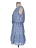 Sienna Sky 100% Polyester Hearts Blue Casual Dress Size S - photo 5