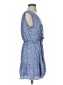 Sienna Sky 100% Polyester Hearts Blue Casual Dress Size S - photo 4