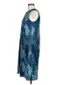 Ronni Nicole 100% Polyester Print Blue Casual Dress Size 6 - photo 5