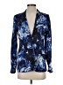 Vince Camuto Print Blue Blazer Size 2 - photo 1