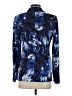 Vince Camuto Print Blue Blazer Size 2 - photo 2