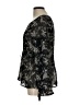 George 100% Polyester Black Long Sleeve Blouse Size L - photo 5