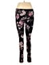 Mixit Floral Black Leggings Size M - photo 2