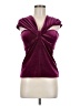 Parker Burgundy Sleeveless Blouse Size M - photo 1