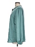 Unbranded 100% Polyester Teal Long Sleeve Blouse Size L - photo 5