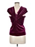 Parker Burgundy Sleeveless Blouse Size M - photo 2