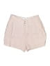Michael Stars 100% Linen Solid Pink Shorts Size Med (1) - photo 1