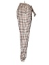 Almost Famous Plaid Ivory Casual Pants Size S - photo 4