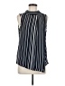 Vince Camuto 100% Polyester Blue Sleeveless Blouse Size M - photo 1