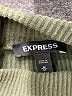 Express Solid Green Casual Dress Size M - photo 4